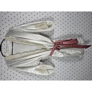 Victorias Secret VINTAGE Heart Label Embellished ONE SIZE OSFA Bling ROBE Wrap